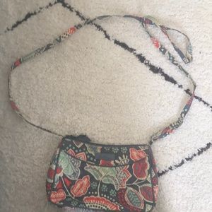 Floral Vera Bradley cross body purse
